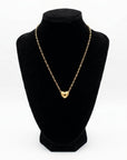 Polished Heart Necklace